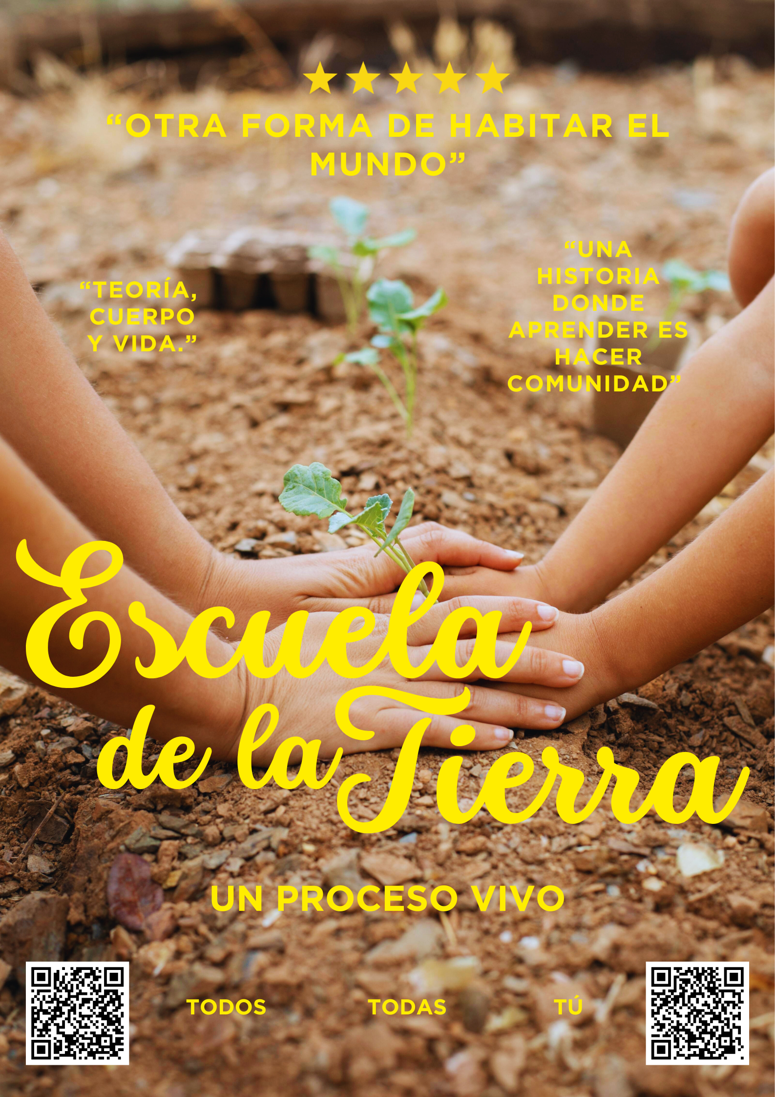 Cartel Escuela De La Tierra1